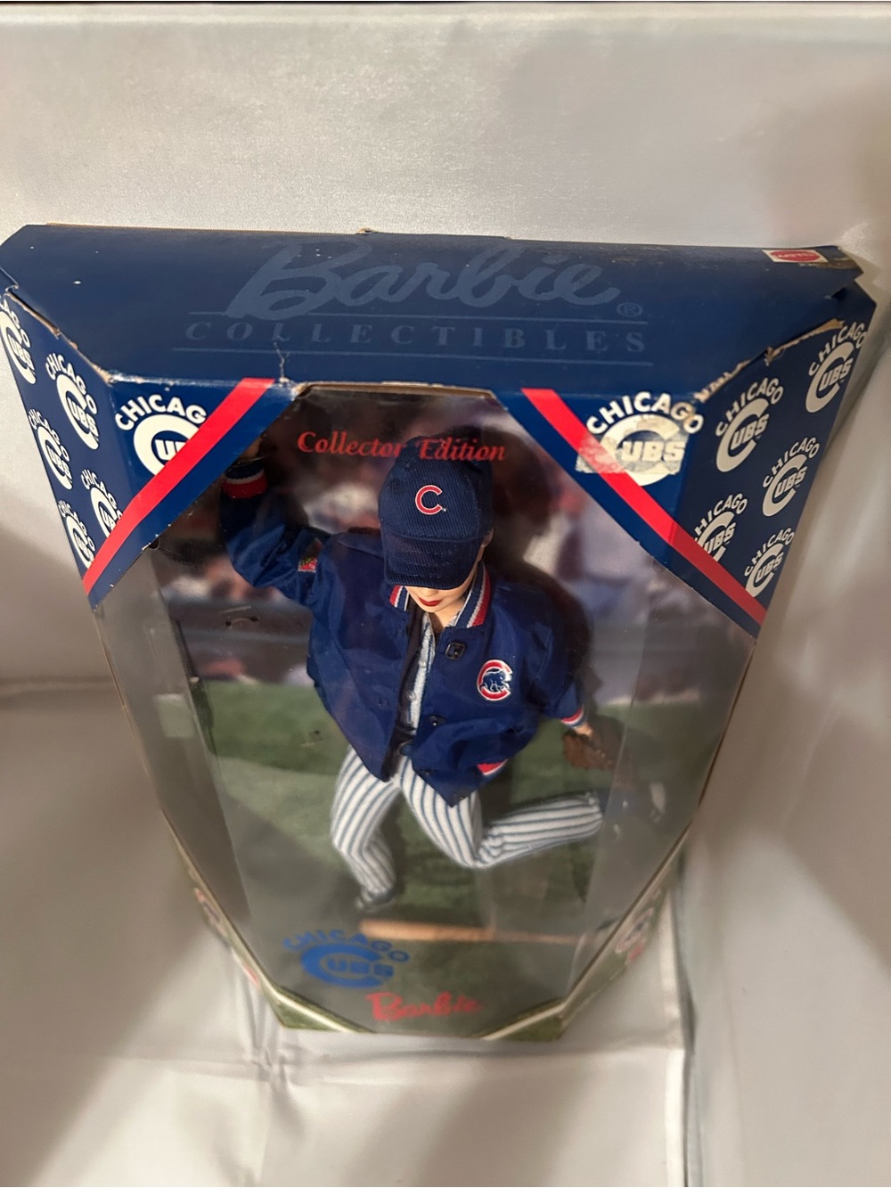 Barbie Chicago Cubs Blue Jacket & Cap Doll - Picture 3 of 9